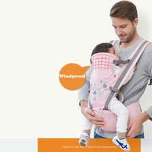 Sanlindou Ergonomik Bebek Taşıyıcı Bebek Bebek Hipsaat Bel Taşıyıcı Ön Bakan Ergonomik Kanguru Sling Bebek Seyahat 0 36M 20 Kg | Sırt Çantaları Ve Taşıyıcılar (Pembe) (Yurt Dışından)