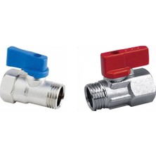 Alcera 1/2'' Mini Küresel (Mavi Volan)