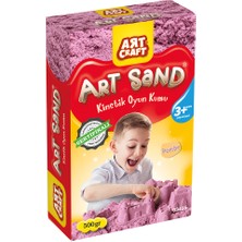 Art Craft Pembe Kinetik Oyun Kumu 500 gr