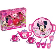 Minnie Mouse Tepsili Çay Seti