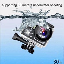 Generic Aksiyon Kamera 4 K Hd Antiak Sarsıntı 30 M Sualtı Su Geçirmez Ultra Ince Wifi Kamera Kamera Aksesuarları Kiti Kiti | Spor ve Amp;aksiyon Video Kamera (Yurt Dışından)