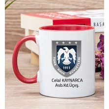 Hediye Dükkanı Kişiye Özel Hava Kuvvetleri Kırmızı Kupa Bardak