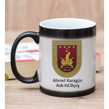 Hediye Dükkanı Kişiye Özel Kara Kuvvetleri Sihirli Kupa Bardak