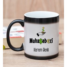 Hediye Dükkanı Kişiye Özel Muhasebeci Sihirli Kupa Bardak