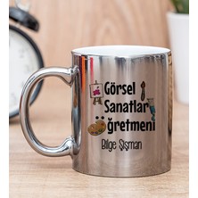 Hediye Dükkanı Kişiye Özel Görsel Sanatlar Öğretmeni Silver Kupa Bardak