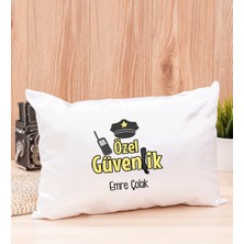 Hediye Dükkanı Kişiye Özel  Özel Güvenlik Dikdörtgen Yastık