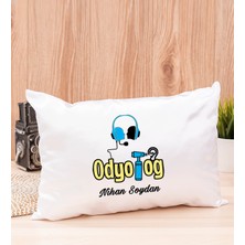 Hediye Dükkanı Kişiye Özel  Odyolog Dikdörtgen Yastık