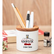 Hediye Dükkanı Kişiye Özel  Elektrik Mühendisi Kalemlik