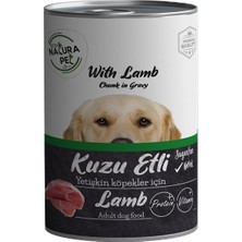 Eco Natura Adult Kuzu Etli Yetişkin Köpek Konservesi 400 gr