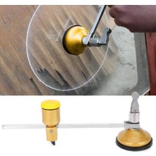 Guangdong Spirit Cam Kesici 360° Döndürme Daire Pusulası 40CM Çapı Ayarlanabilir Daire Kesme Aleti