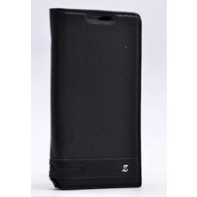 ZORE Lenovo A2010 Kılıf Zore Elite Kapaklı Kılıf Renk Siyah