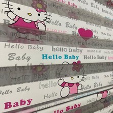 Volper Mekanik Volper VP805 Stor Zebra Perde Çoçuk Odası Hello Kitty Desenli Etek Dilimli