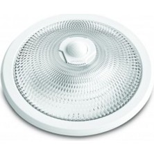 Rbr Metal kasa Sensörlü Çift Duylu Tavan Armatürü Hareket Algılamalı 360 Derece Açılı Tavan Lambası