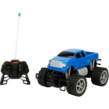 Sunman 1:18 Uzaktan Kumandalı Jumbo Wheels USB Şarjlı Araba 27752 Mavi Pickup