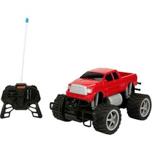 Sunman 1:18 Uzaktan Kumandalı Jumbo Wheels USB Şarjlı Araba 27752 Kırmızı Pickup