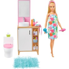 Oyuncak Zinciri GTD87 Barbie Bebek ve Oda Oyun Setleri /