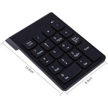 Platoon Numeric Keypad-Numpad-Usb Kablolu Keypad 18 Tuş Mini Keypad