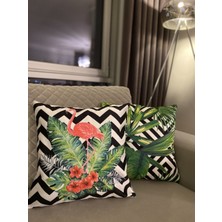 Palmia Home Dekoratif 2'li Kombin Kırlent Kılıfı