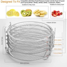 Sanlindou Basınçlı Ocak Ve Hava Fritözü, Gıda Sınıfı Paslanmaz Çelik Kurutucu Rafı, 1 Paket / Set | Basınçlı Tencere (Yurt Dışından)