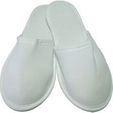 Clean Stoff Tek Kullanımlık Misafir Terliği 40 Çift Polyester Biyeli  Ekonomik