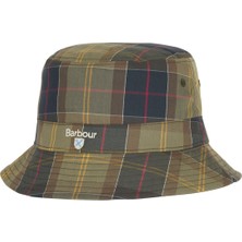 Barbour Tartan Buckt Şapka TN11 Classic Tartan