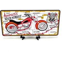 Dünyadan Hediyeler Dekoratif Plaka Americas Main Street ROUTE66