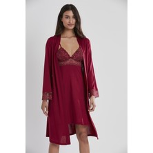 Pierre Cardin 5025 Altılı Penye Gecelik - Sabahlık Takımı