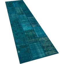 Sempati Halı Eşsiz Güzelliğe Sahip Patchwork Halı  80 x 300 cm 5946