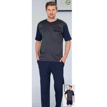 Pierre Cardin  5407 Jakarlı 3'lü Pijama 20Y