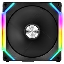 Lıan Lı Unı Fan SL120 Black 1X120 mm Rgb Siyah Modüler Kasa Fanı