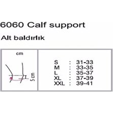 Orthocare Alt Baldırlık 6060 Xxl