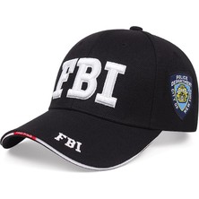 Afun Erkekler Taktik Beyzbol Şapkası Fbı Nakış Snapback Baba Şapka Kemik Erkek Yaz Sporları Ordu Eş Kamyon Şoförü Siyah Kapaklar (Yurt Dışından)