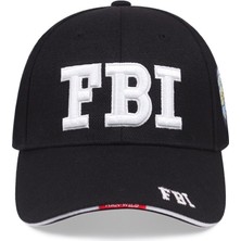 Afun Erkekler Taktik Beyzbol Şapkası Fbı Nakış Snapback Baba Şapka Kemik Erkek Yaz Sporları Ordu Eş Kamyon Şoförü Siyah Kapaklar (Yurt Dışından)