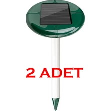 Art 2 Adet Yılan Kovucu Köstebek Kovucu Fare Kovucu Solar Cihaz Bahçe Tipi Güneş Enerjili Ultrasonik Kovar