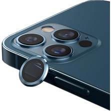 Miscase Apple iPhone 13 Pro / 13 Pro Max Toz Geçirmez Temperli Kamera Lens Koruyucu