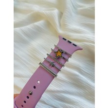Mi7a Apple Watch Uyumlu Kordon Aksesuar Charm Set