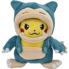 Sinley 20CM Pikachu Snorlax Çapraz Soyunma Serisi Bebekler Hediyeler (Yurt Dışından)