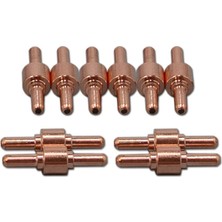 Guangdong Spirit Pt-31 LG40 Için 130 Adet Hava Plazma Kesici Torch Sarf Malzemeleri Kıtı 30A 40A Cut-40 Cut-50 CT312 (Yurt Dışından)