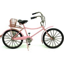 Hilall Shop Dekoratif Metal Bisiklet Vintage Biblo Hediyelik