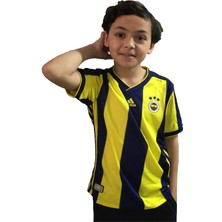 Fenerbahçe Lisanslı Çocuk Efsane Çubuklu Forma