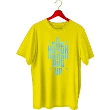Bluu Ngup  Sporcu T-Shirt Bisiklet Yaka
