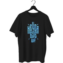 Bluu Ngup  Sporcu T-Shirt Bisiklet Yaka