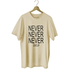 Bluu Nevernever2  Sporcu T-Shirt Bisiklet Yaka