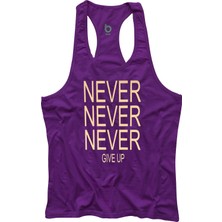 Bluu Nevernever2 Fitness Gym Tank Top Sporcu Atleti