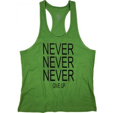 Bluu Nevernever2 Fitness Gym Tank Top Sporcu Atleti