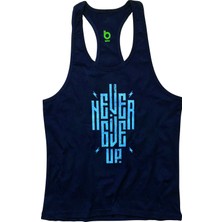 Bluu Ngup Fitness Gym Tank Top Sporcu Atleti