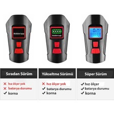 Daily Link Dailylink Bisiklet Işık Korna LCD Hız Göstergesi Su Geçirmez Fener