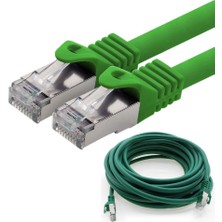 IRENIS CAT7 S/FTP Ethernet (Network, LAN) Kablosu, Yeşil, 50 cm