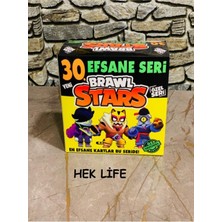 Brawl Stars 30. Seri Efsane Yeni Seri 100'LÜ Brawl Stars Oyun Kartı