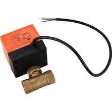 Guangdong Spirit DN15-2 AC220V Klima Yerden Isıtma Mikro-Elektrikli Iki Yönlü Küresel Vana Üç Hatlı Iki Kontrol Elektrikli Küresel Vana